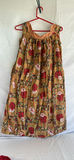 Patchwork floral sundress with lace-trimmed red skirt - thumbnail 3 of 9