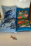 Four Washable Cover Throw Pillows - thumbnail 1 of 4