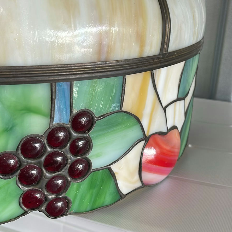 Tiffany Style Fruit Motif Hanging Light Fixture - image 7 of 10