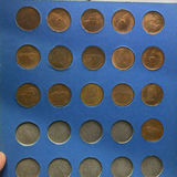 Vintage Quarter and Cents Collector Cards and British First Decimal Coins  - thumbnail 6 of 10