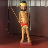 Iroquois Corn Husk Doll, Inuit Tea Cozy and Indigenous Tribal Figure - thumbnail 2 of 14