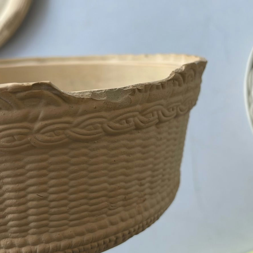 Antique Transferware and Antique Game Pie Dish - image 22 of 25