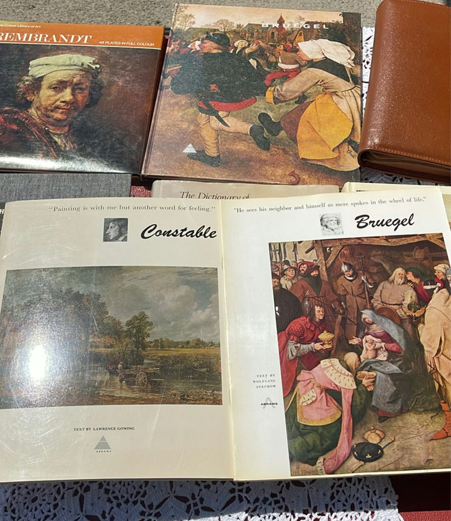 Books on Artists and Leather Portfolio - image 3 of 14