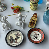 Porcelain Cherubs, Greek Plates, Wedgwood Pewter Vase and More - thumbnail 4 of 32