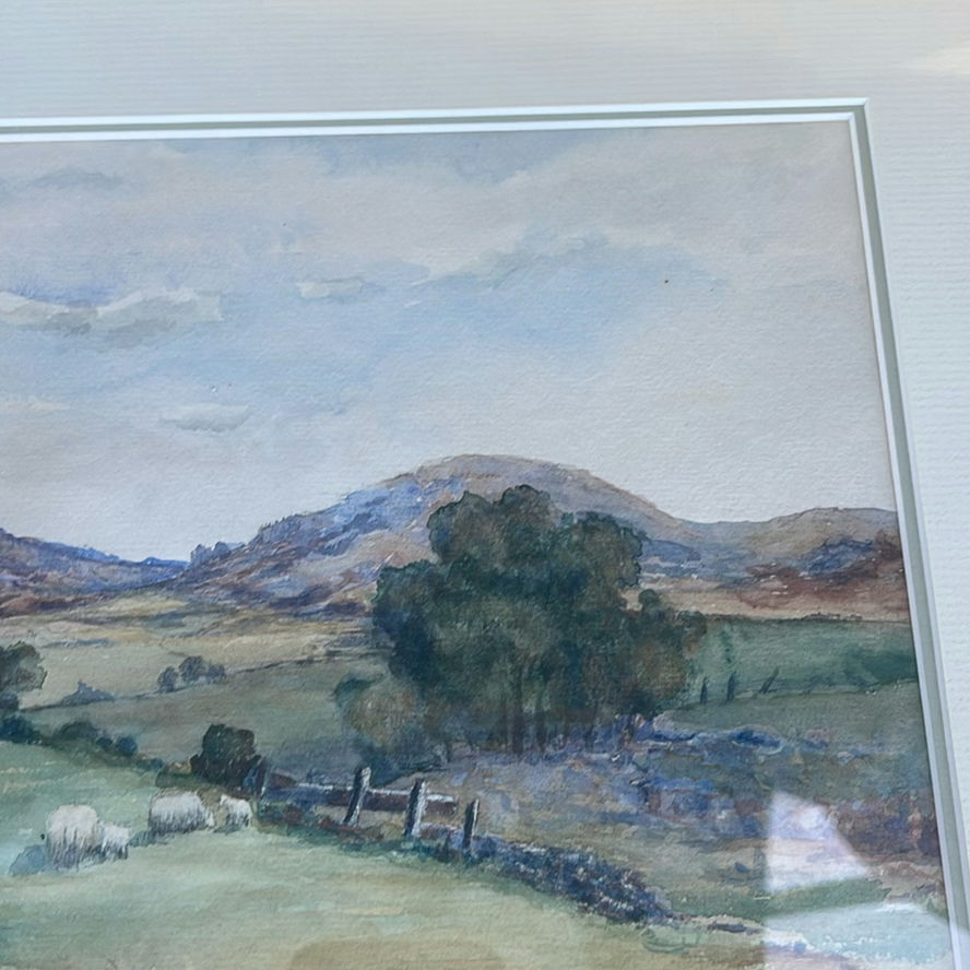 British Artist A. Torbet Watercolour and Unsigned British art - image 10 of 13