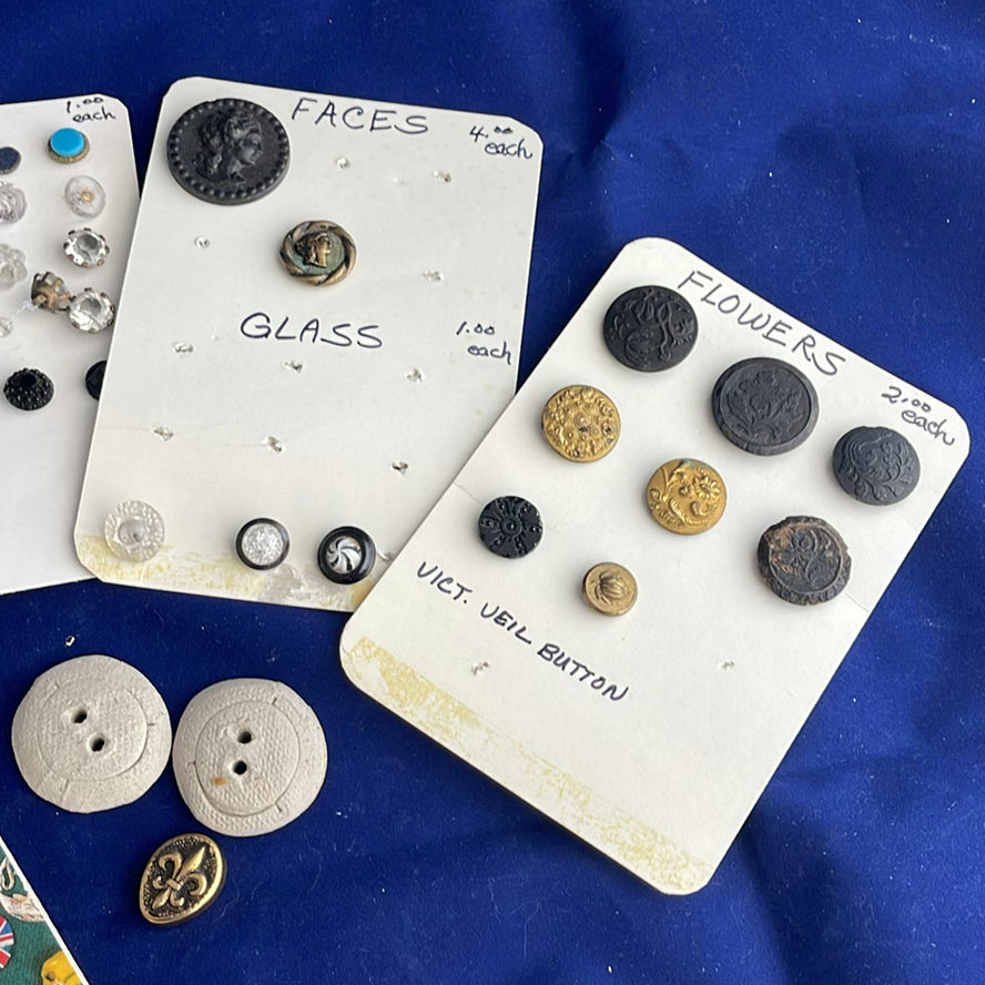 Vintage Buttons and Book - image 2 of 5