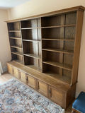 Vintage Large Wooden Shelving Unit - thumbnail 1 of 9