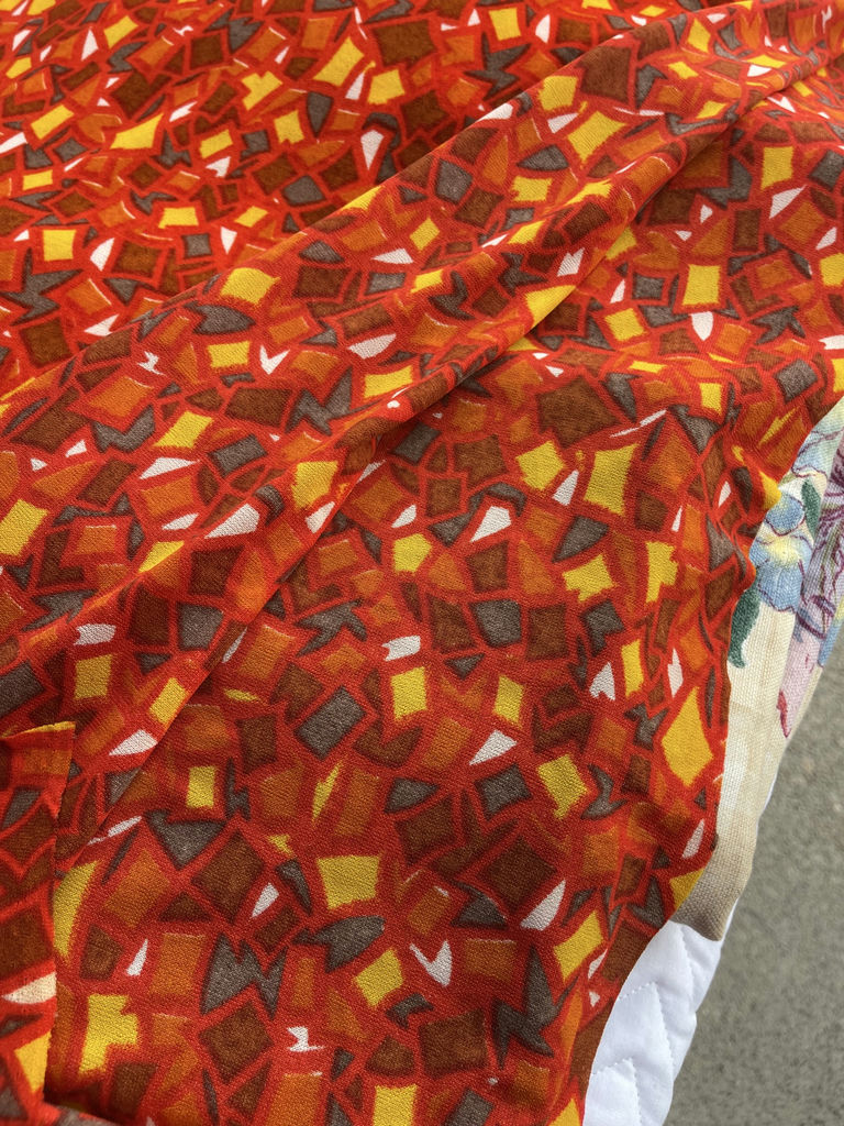Various Vintage Colourful Material  - image 12 of 18