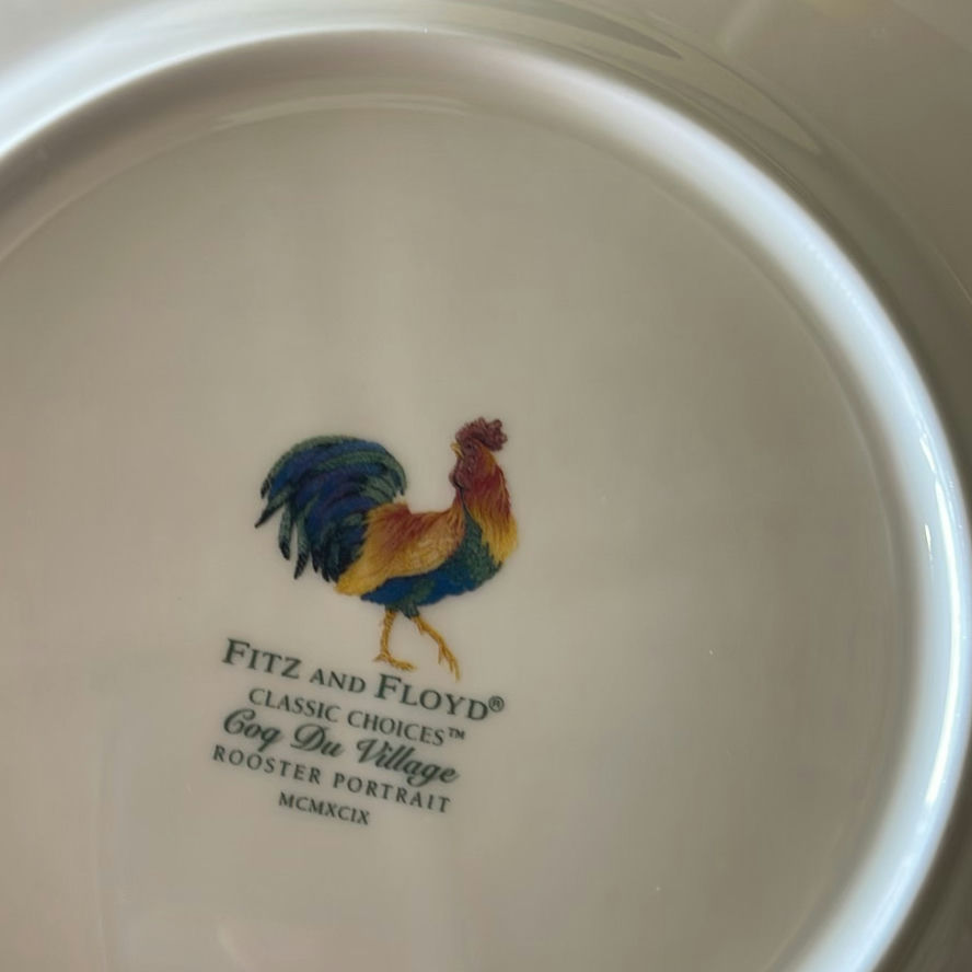 Fitz and Floyd Coq du Village Dinnerware - image 4 of 12