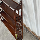 Wooden 3 Shelf Wall Hanging Display Unit - thumbnail 4 of 5