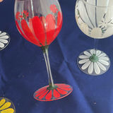 Hand Painted Wine Glasses - thumbnail 6 of 10