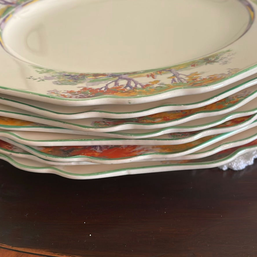 Royal Ivory Woodland Scenes John Maddock Dinnerware - image 3 of 20