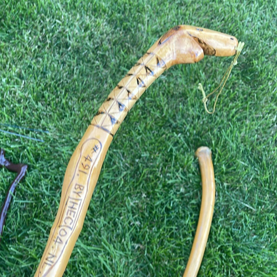 Antique Parasol Frame and 3 Vintage Canes  - image 6 of 12