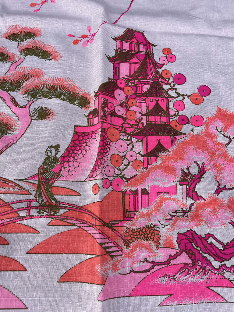 Various Vintage Colourful Material  - image 8 of 18