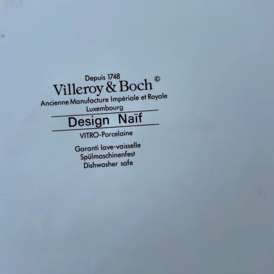 Villeroy & Boch Design Naif Porcelain Pieces and Melamine Trays - image 4 of 11