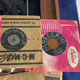 Panasonic Record Player/AM FM Radio, Speakers, Records - thumbnail 8 of 19
