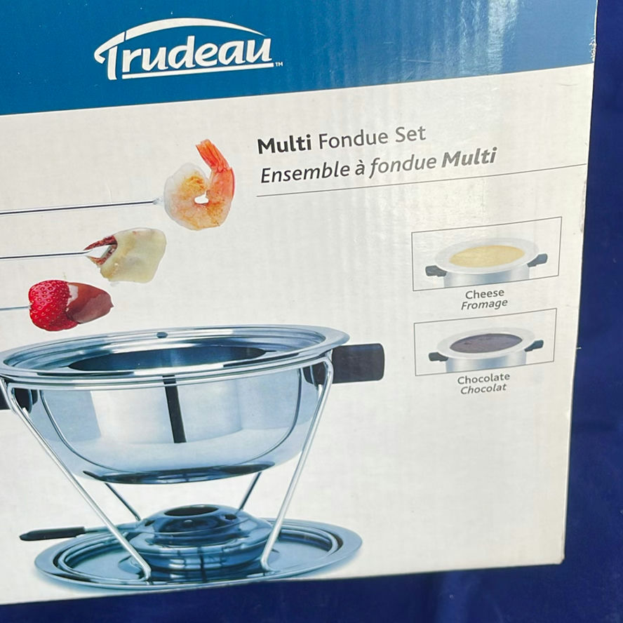 New in Box Fondue Set with book - image 3 of 5