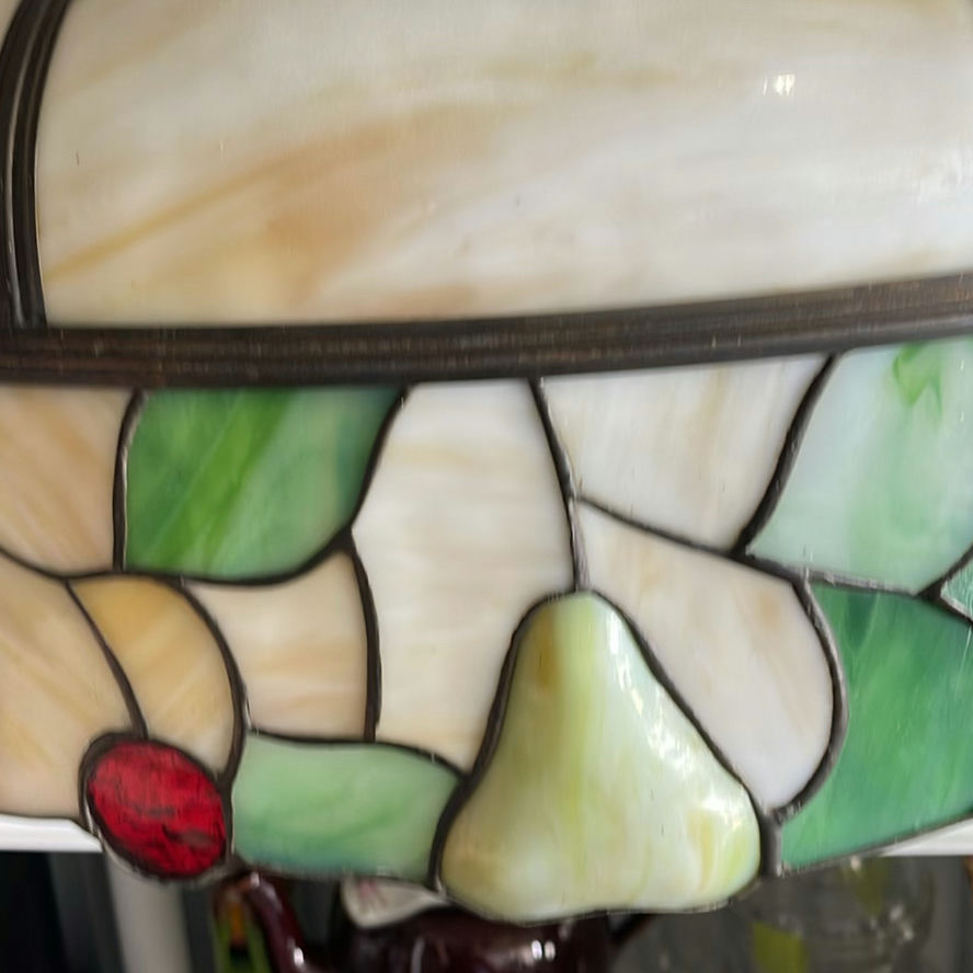 Tiffany Style Fruit Motif Hanging Light Fixture - image 6 of 10