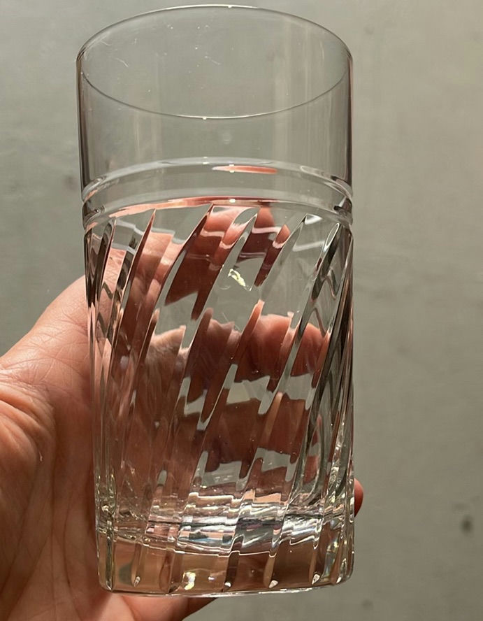 Crystal Glasses Granada By Val St Lambert - image 7 of 13