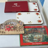 Royal Albert Placemats, Santa Cutting Board and vintage decoration - thumbnail 1 of 8
