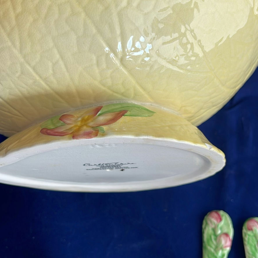 Carlton Ware 4 pc set and Spode Old English Period Piece - image 6 of 14