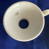 Pottery including small Blue Teapot and Soup Bowls with Underplates - thumbnail 6 of 18