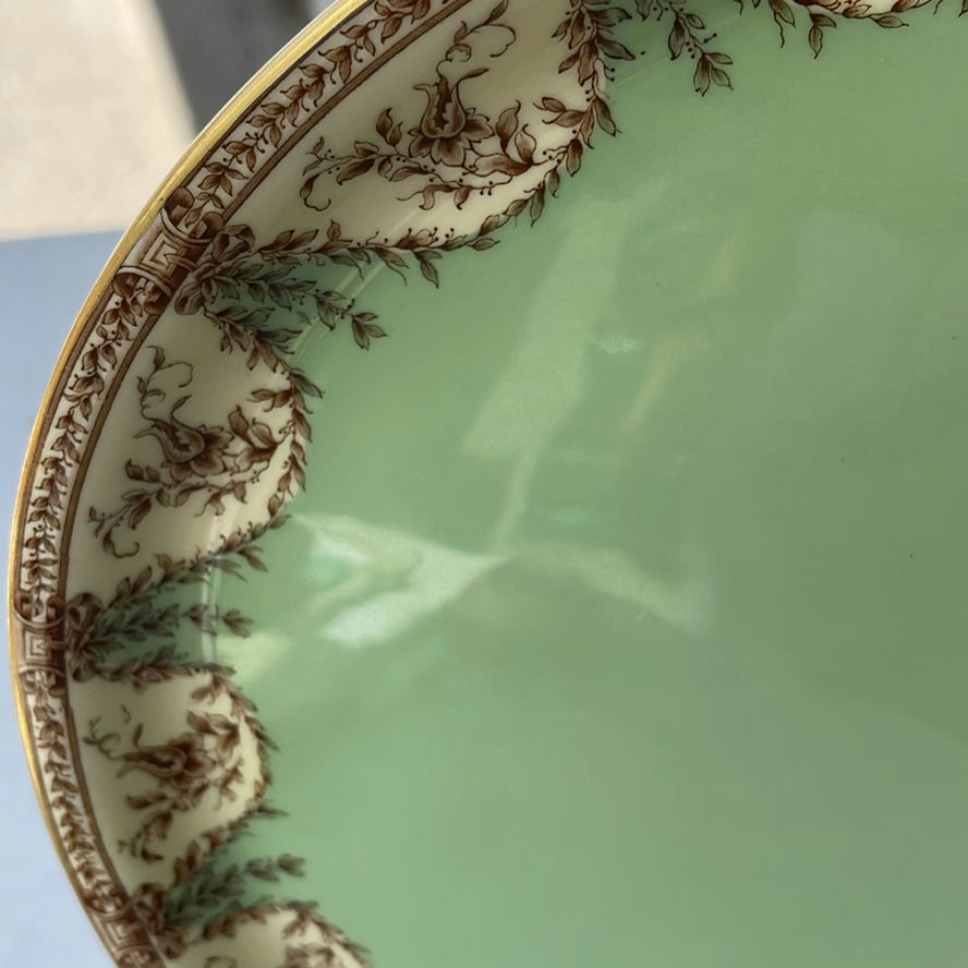 Antique Royal Worcester 1893 Platter - image 4 of 8