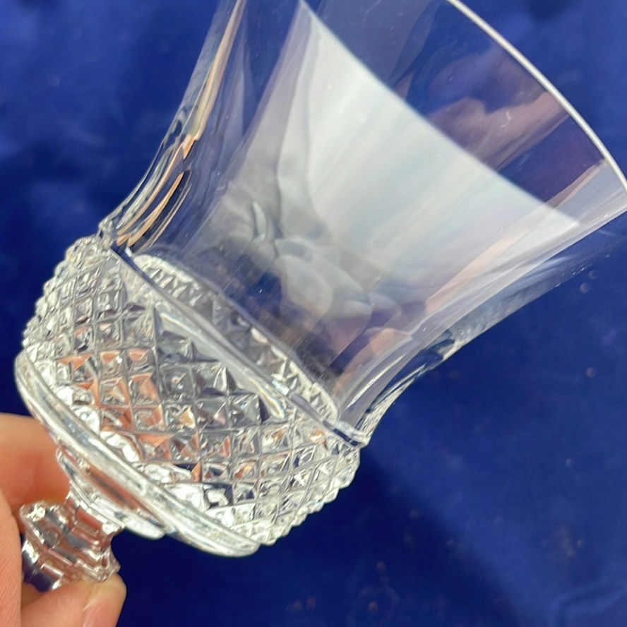 Crystal Glasses Granada By Val St Lambert - image 9 of 13