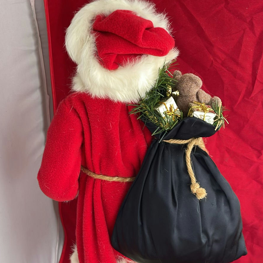 Large Handmade Santa Figure - image 8 of 9