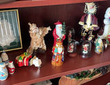 Santa Figures and Framed Art - thumbnail 1 of 12