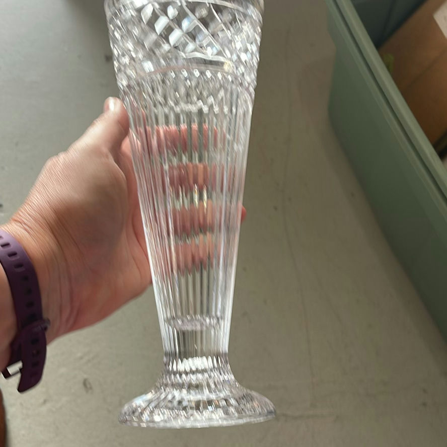 Various Crystal Bowls, Glasses and Vase - image 5 of 15
