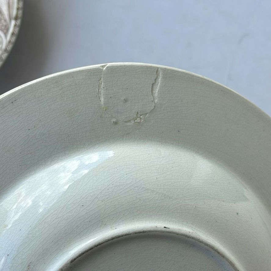 Antique Transferware and Antique Game Pie Dish - image 10 of 25