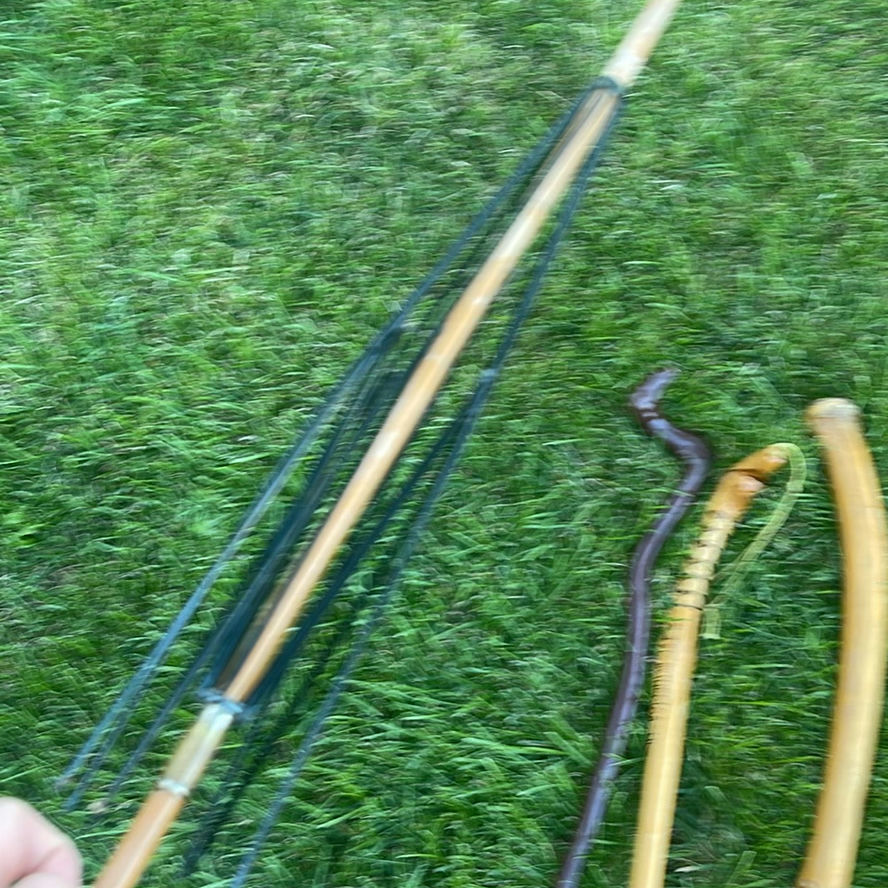 Antique Parasol Frame and 3 Vintage Canes  - image 11 of 12