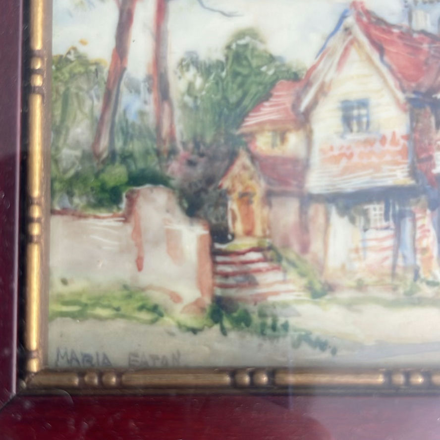 Antique Maria Eaton Original Art - image 3 of 6