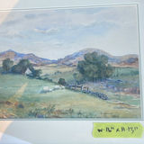 British Artist A. Torbet Watercolour and Unsigned British art - thumbnail 13 of 13