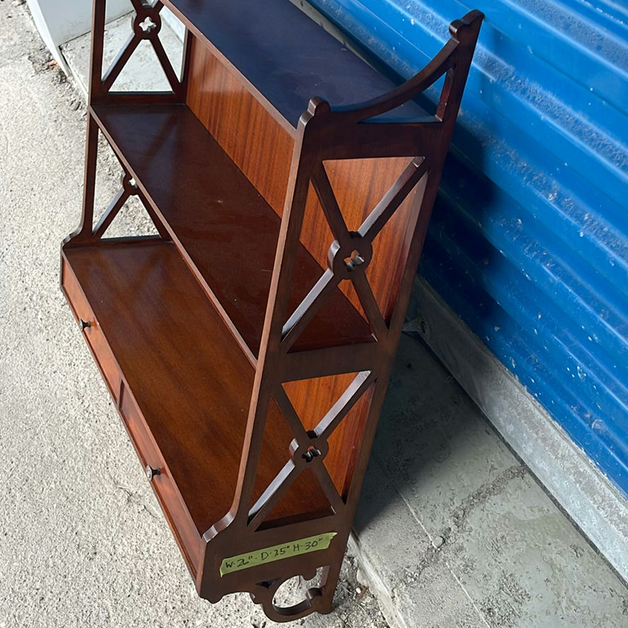 Vintage Wooden Hanging Wall Unit  - image 6 of 6