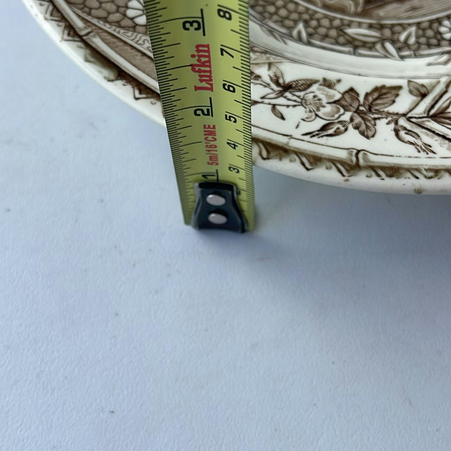 Antique Transferware and Antique Game Pie Dish - image 15 of 25