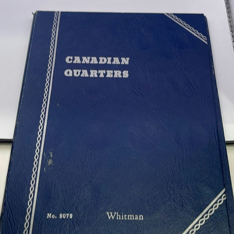 Vintage Quarter and Cents Collector Cards and British First Decimal Coins  - image 8 of 10