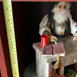 Handmade Santa in Canoe, Santa at Desk and on Wood - thumbnail 8 of 16