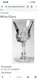Crystal Glasses Granada By Val St Lambert - thumbnail 13 of 13