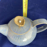 Pottery including small Blue Teapot and Soup Bowls with Underplates - thumbnail 16 of 18