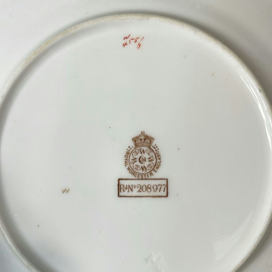 Antique Royal Worcester 1893 Dinnerware - image 11 of 19
