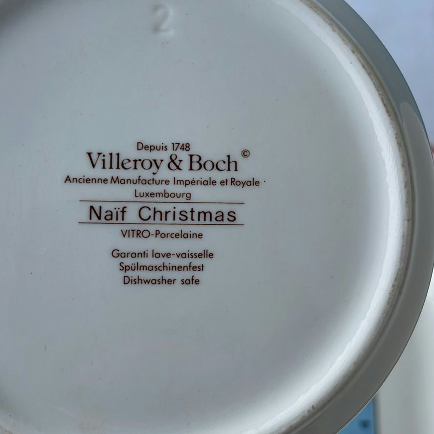 Villeroy & Bach Naif Christmas Decor and Servingware - image 8 of 10