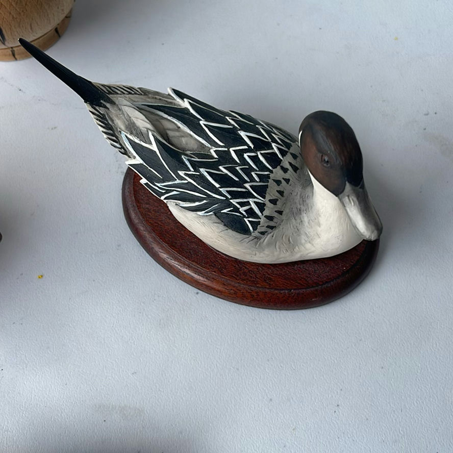Ducks, Wooden Vase, Wooden Lamp, Vintage Desk Lamp and more - image 2 of 19