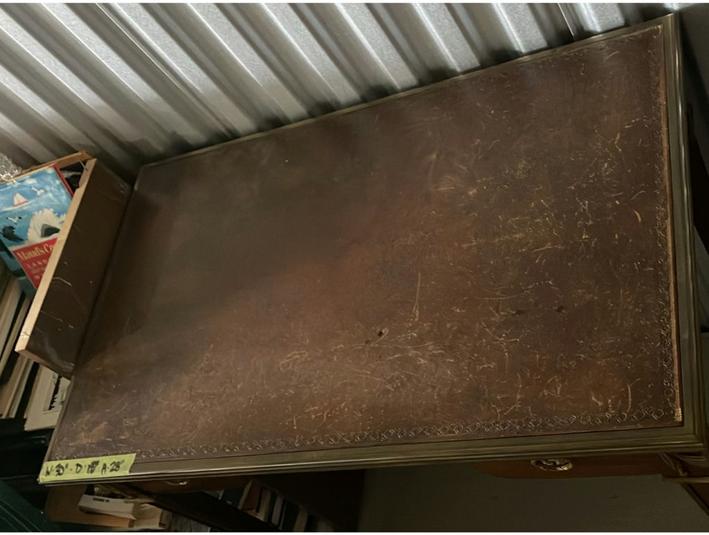 Vintage Wooden Table with 2 Small Drawers - image 2 of 6