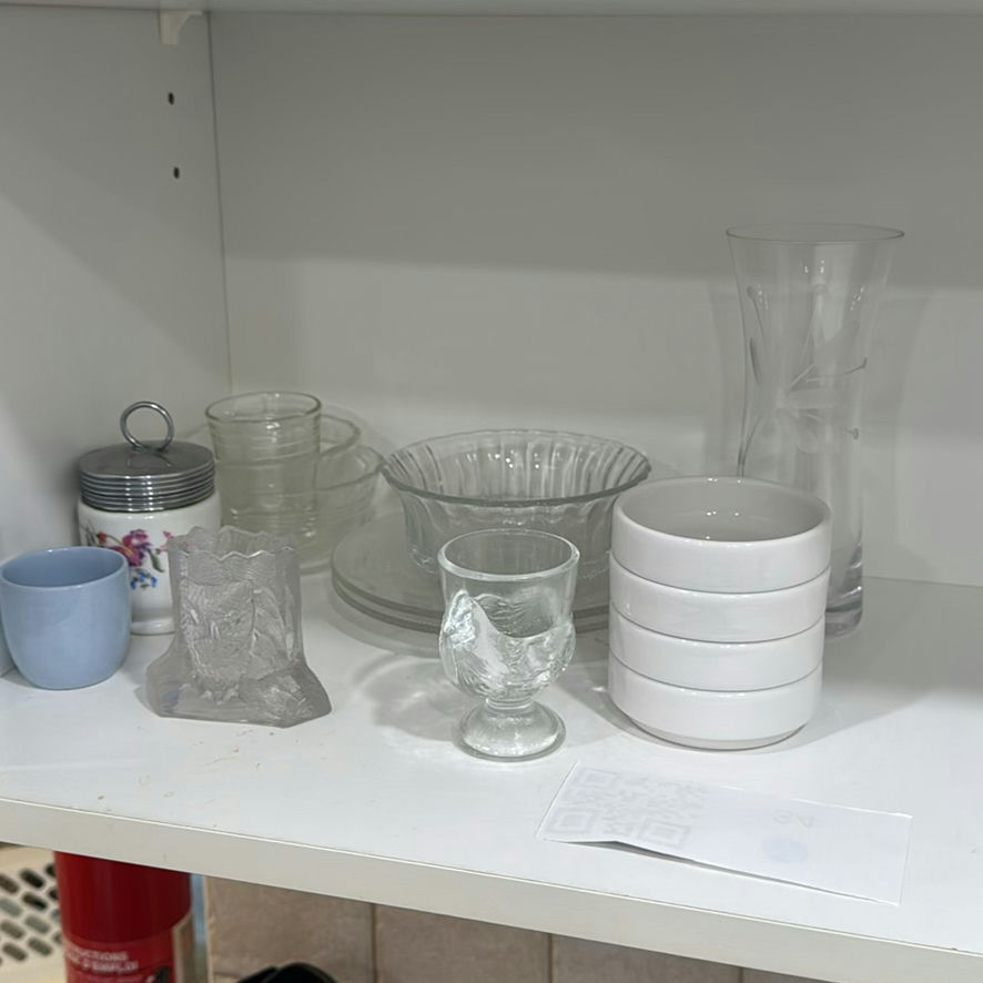 Various Kitchen Items Incl Egg Cups and Coddler - image 1 of 7