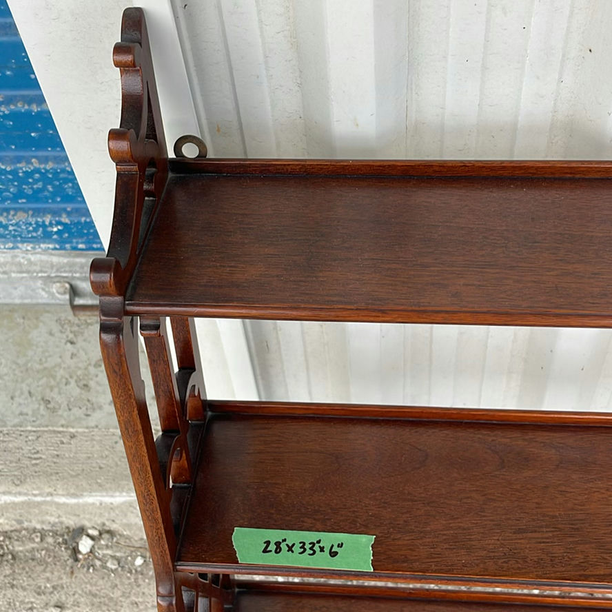 Wooden 3 Shelf Wall Hanging Display Unit - image 2 of 5
