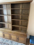 Vintage Large Wooden Shelving Unit - thumbnail 2 of 9