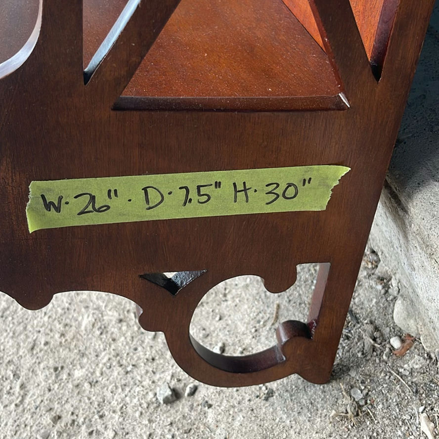 Vintage Wooden Hanging Wall Unit  - image 5 of 6