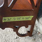 Vintage Wooden Hanging Wall Unit  - thumbnail 5 of 6